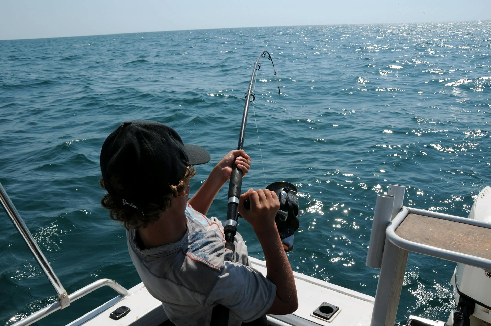 Persona pescando